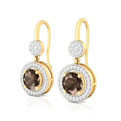 Chocolat Diamond Earrings