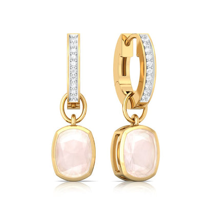 Blush Diamond Earrings