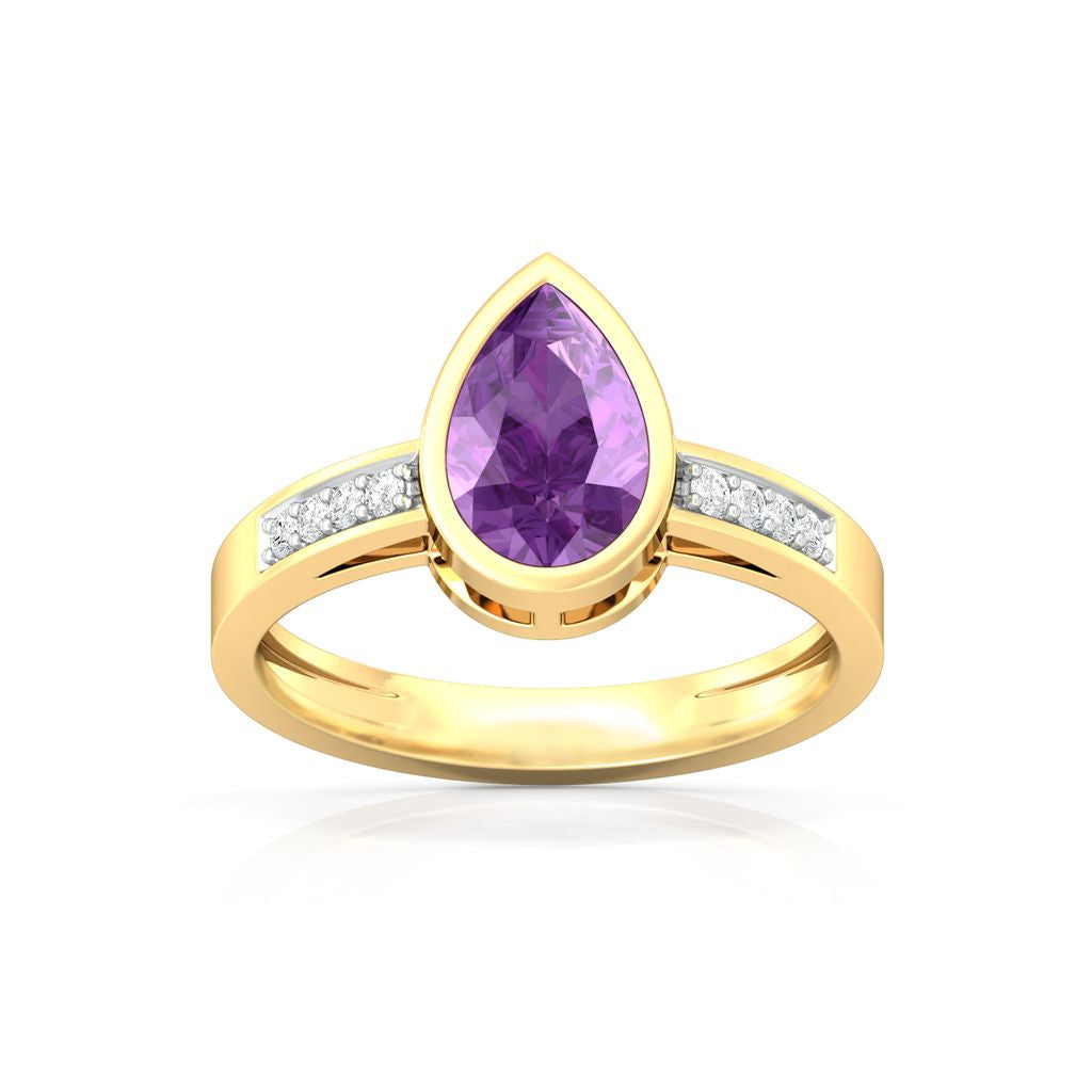 Plum Divine Diamond Rings