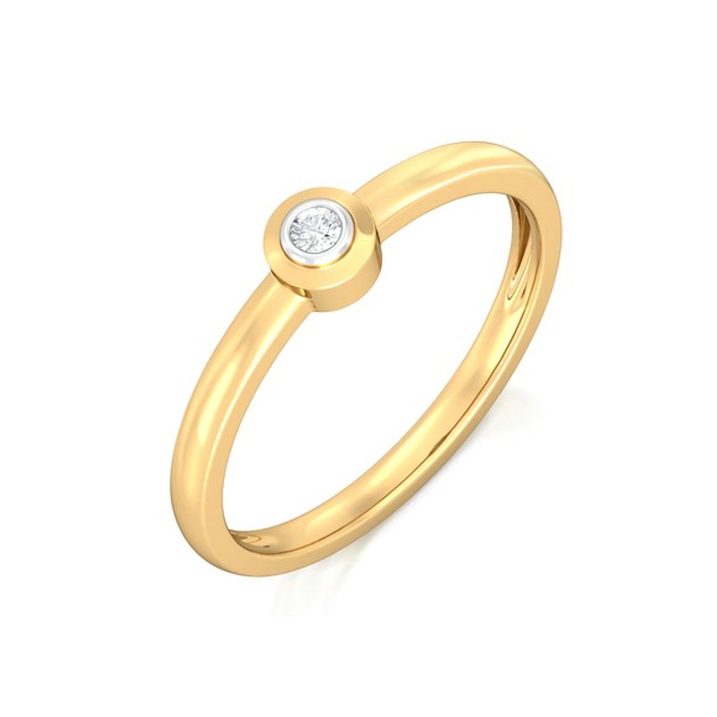 Diamond orb Diamond Rings