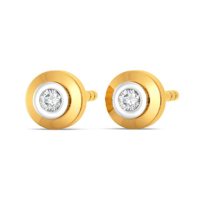 Diamond orb Diamond Earrings