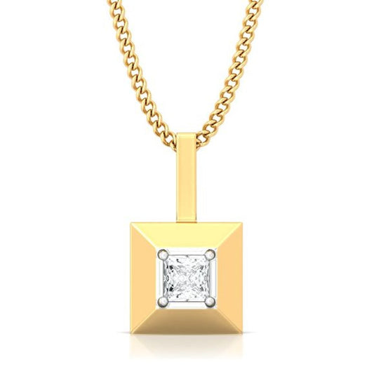 Pyramid Valley Diamond Pendants