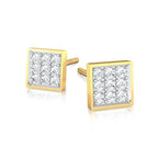 All Square Diamond Earrings