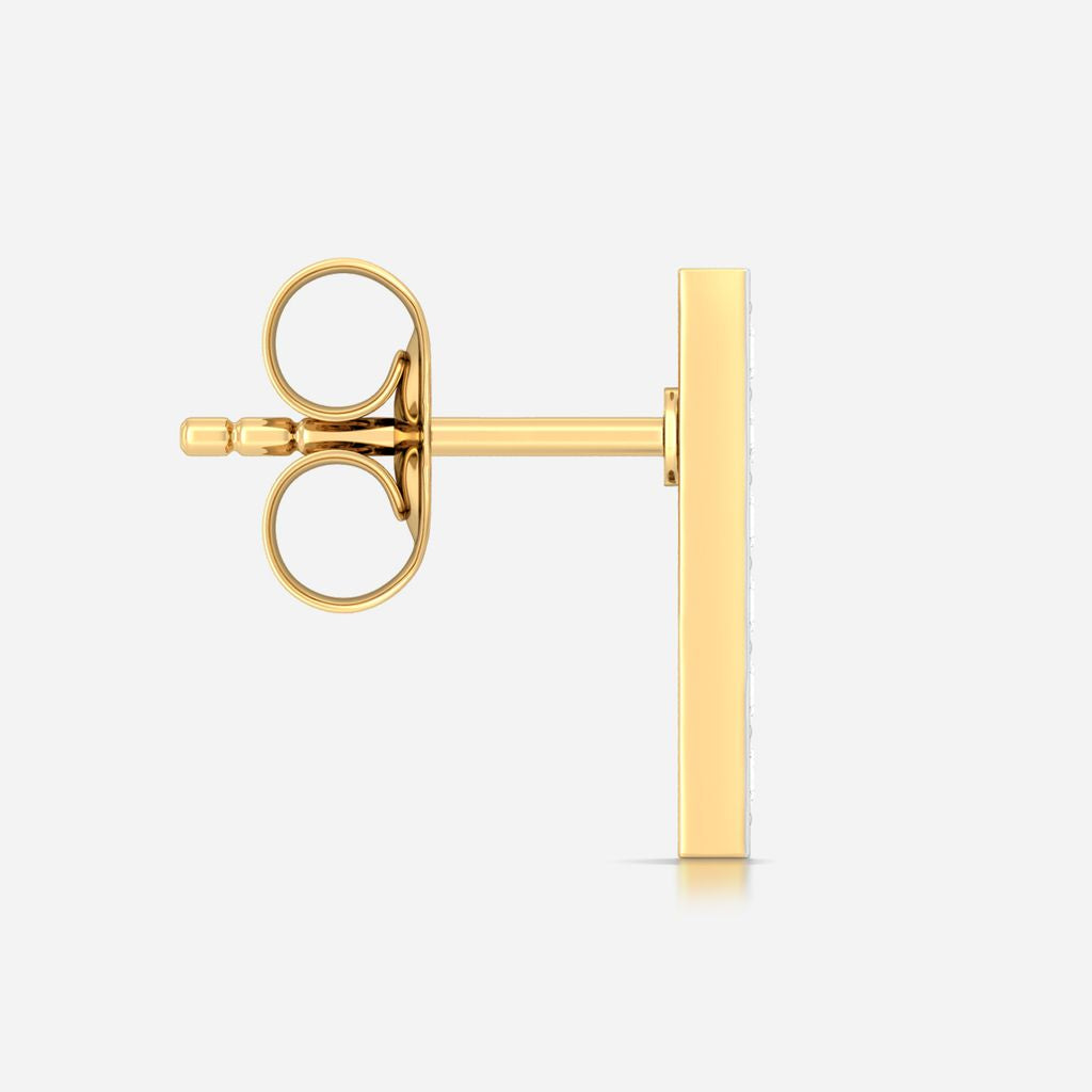 Linear equation Diamond Earrings