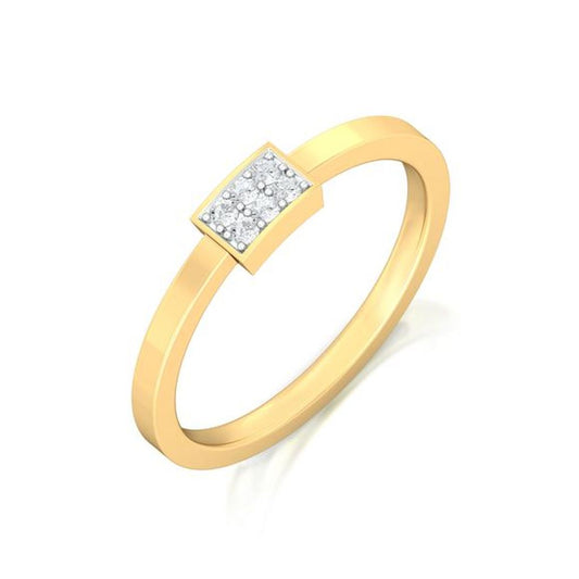 Oblong Bling Diamond Rings