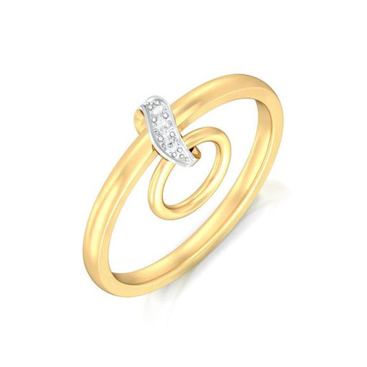 Twirly Whirls Diamond Rings