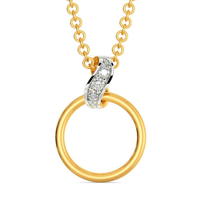 Twirly Whirls Diamond Pendants