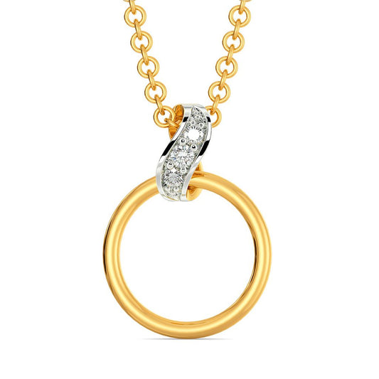 Twirly Whirls Diamond Pendants