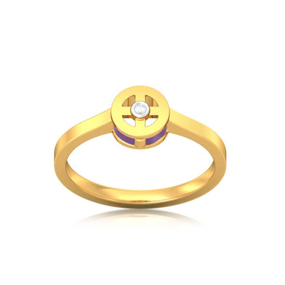 Wheel of Fortune Diamond Rings