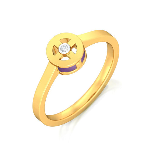 Wheel of Fortune Diamond Rings