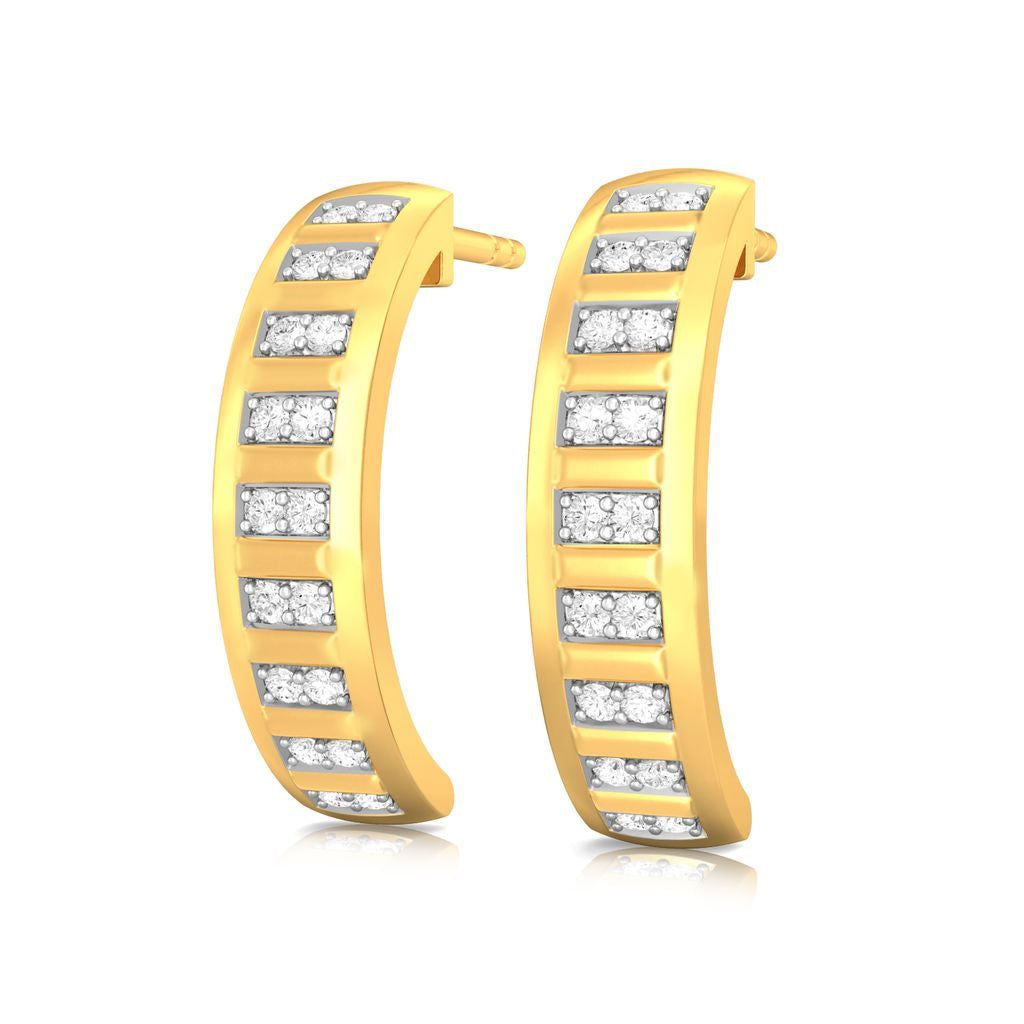 Peek-a-book Play Diamond Earrings