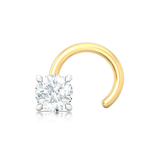One Love Diamond Nose Pins