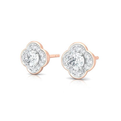 Eternity Blossoms Diamond Earrings
