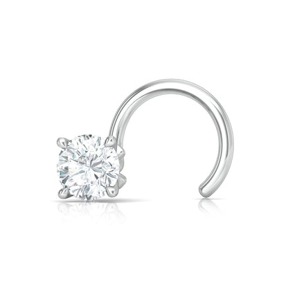 Sassy Solitaire Diamond Nose Pins