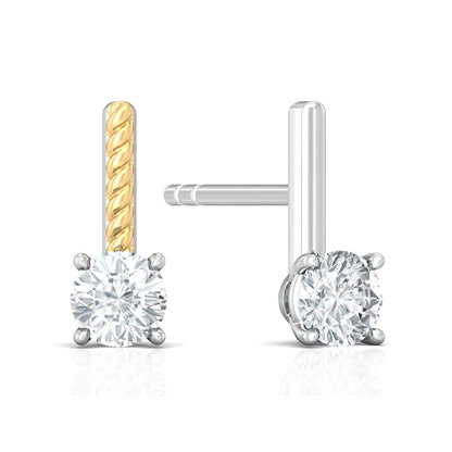 Solitaire Extraordinaire Diamond Earrings