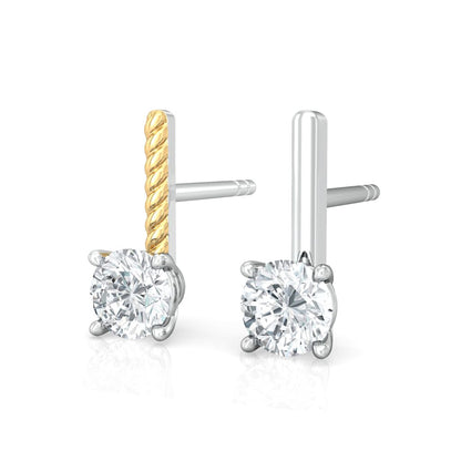 Solitaire Extraordinaire Diamond Earrings