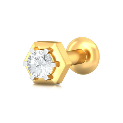 Hexa-glam Diamond Nose Pins