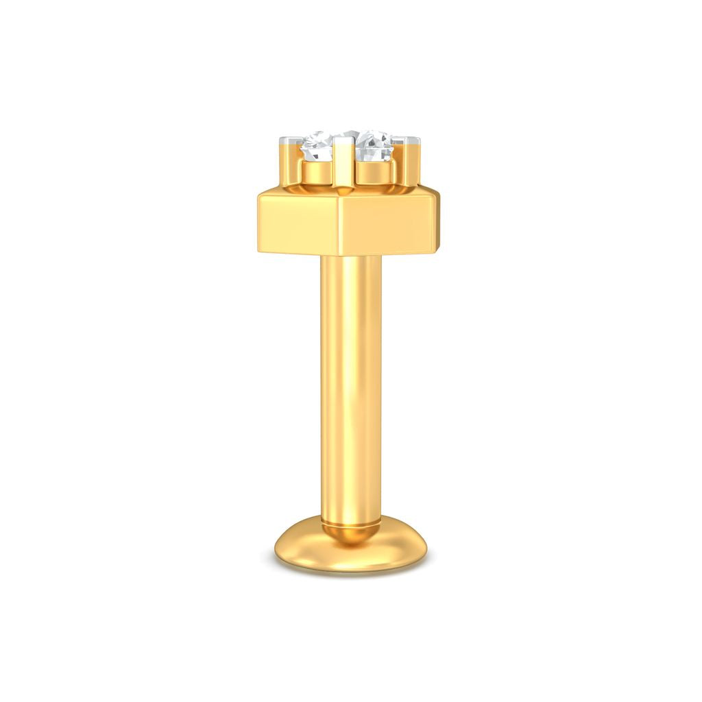 Hexa-glam Diamond Nose Pins