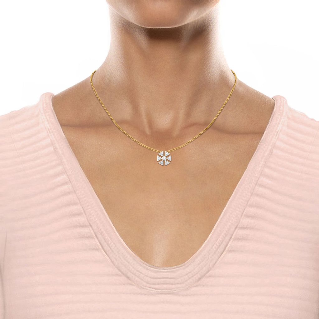 Flaunt Floret Diamond Necklaces