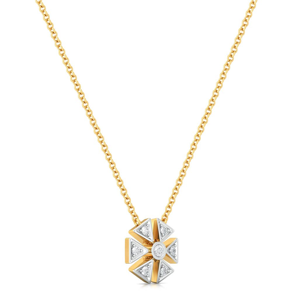 Flaunt Floret Diamond Necklaces