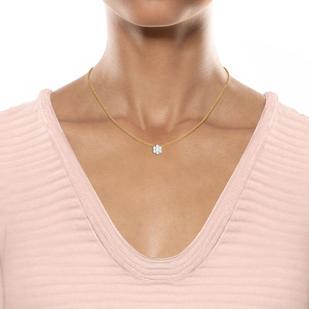 Topsy Curvy Diamond Necklaces