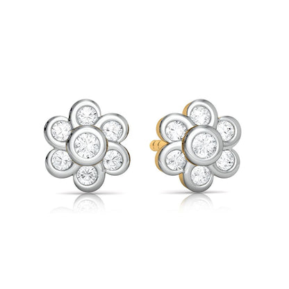 Topsy Curvy Diamond Earrings
