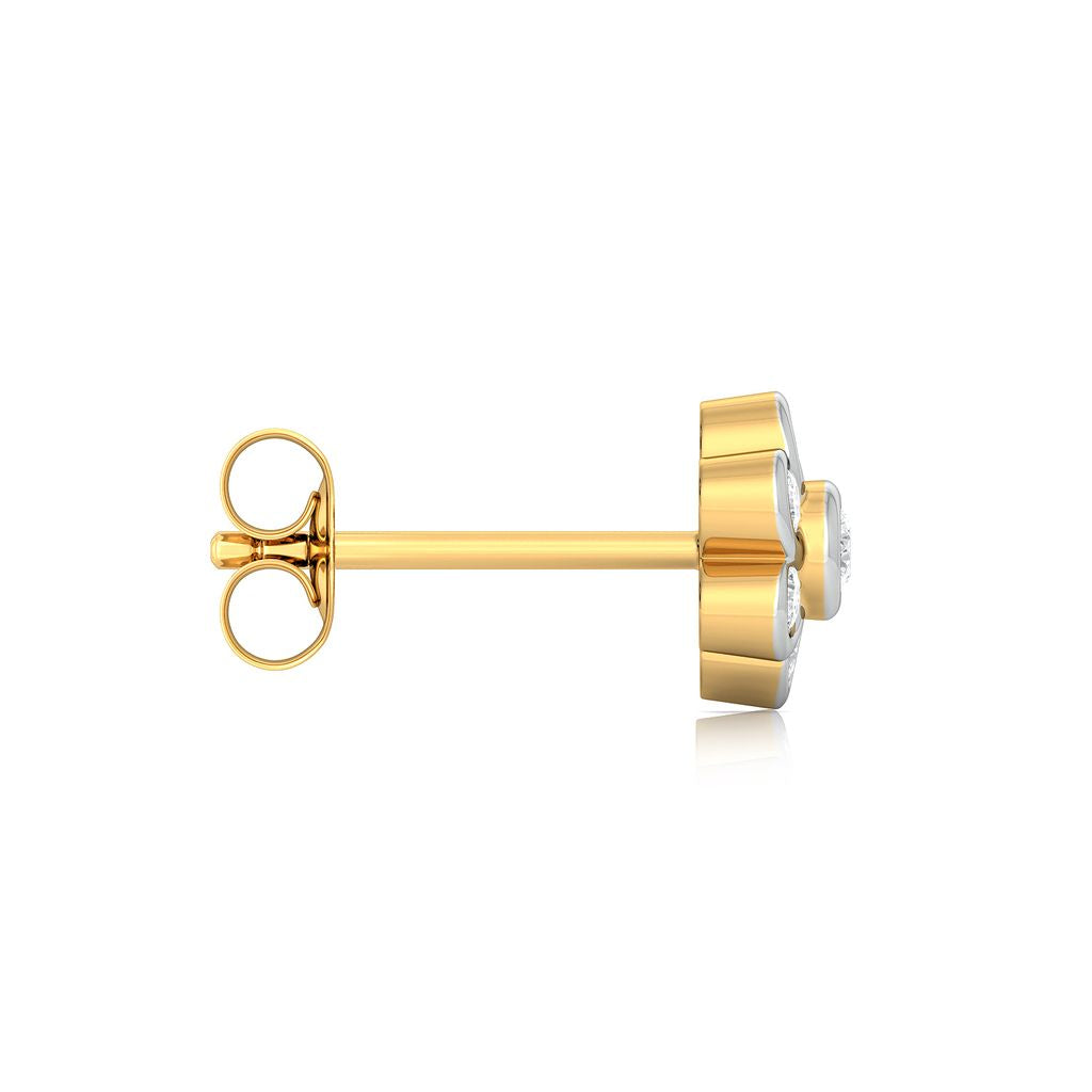 Topsy Curvy Diamond Earrings