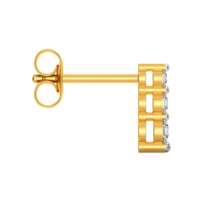 Troika Pact Diamond Earrings