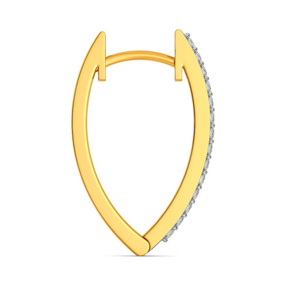 Minimal Magic Diamond Earrings