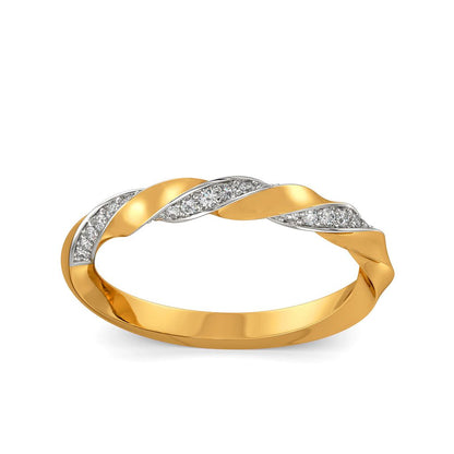 Twister Story Diamond Rings