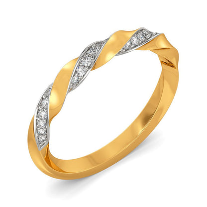 Twister Story Diamond Rings