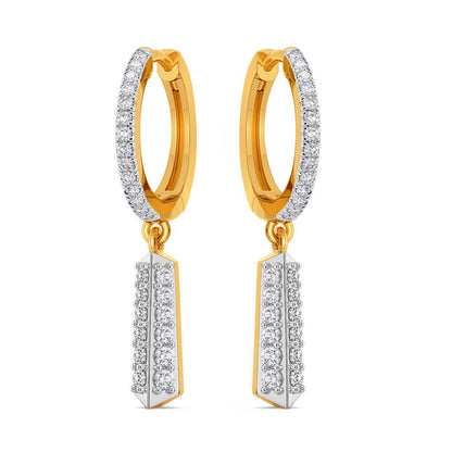 Hither Loops Diamond Earrings
