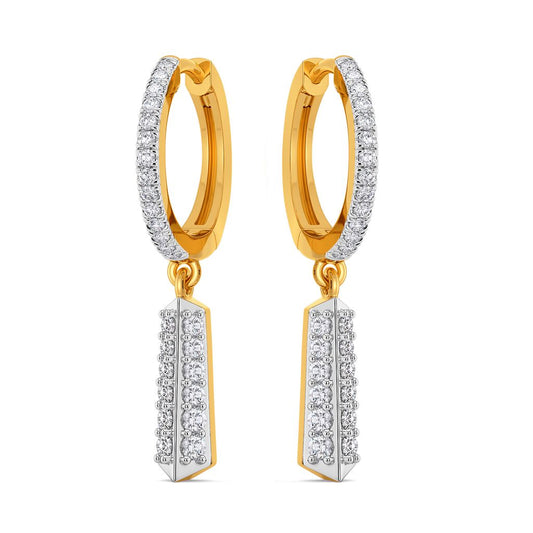 Hither Loops Diamond Earrings