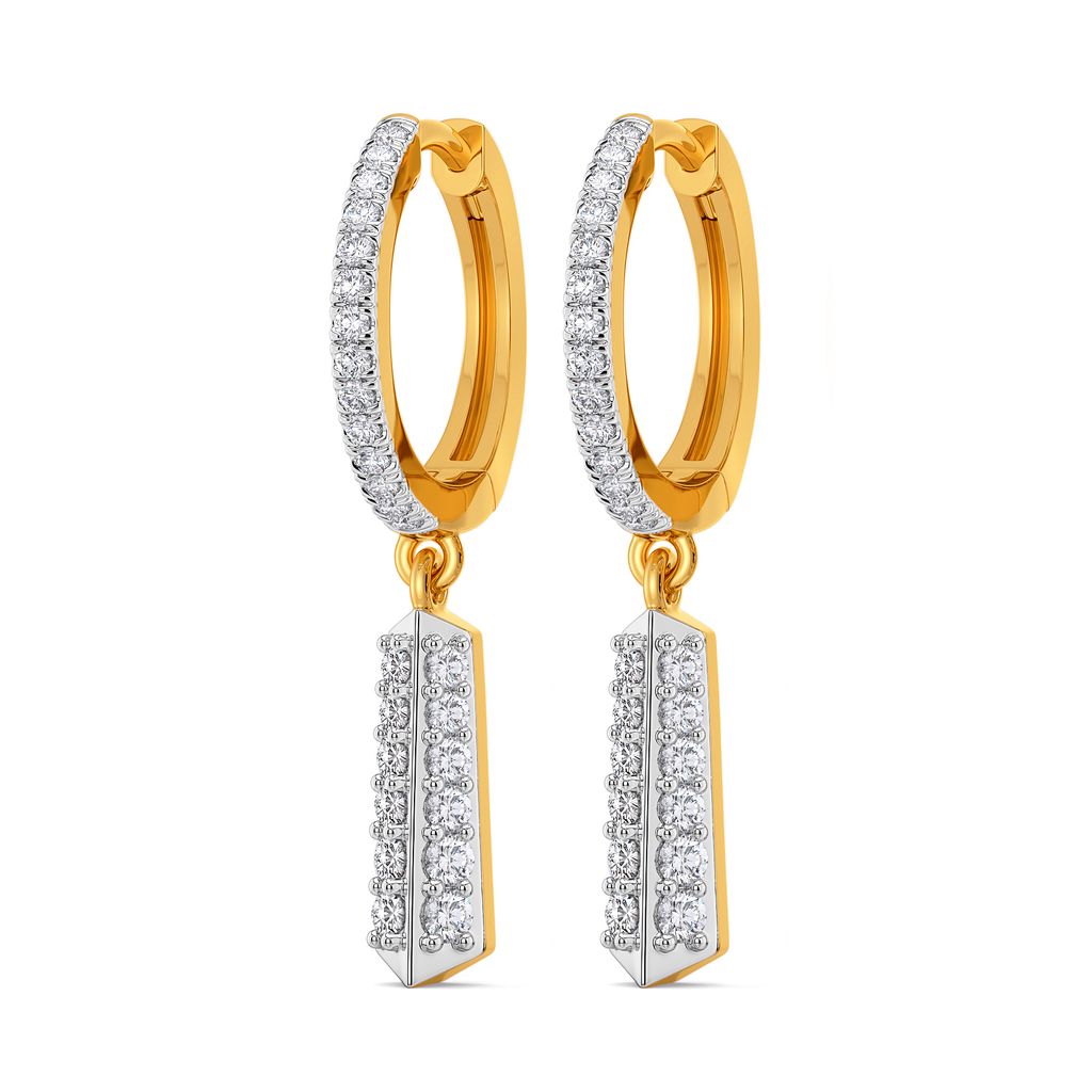 Hither Loops Diamond Earrings
