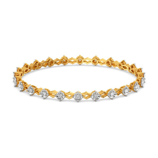 Glitzy Vogue Diamond Bangles
