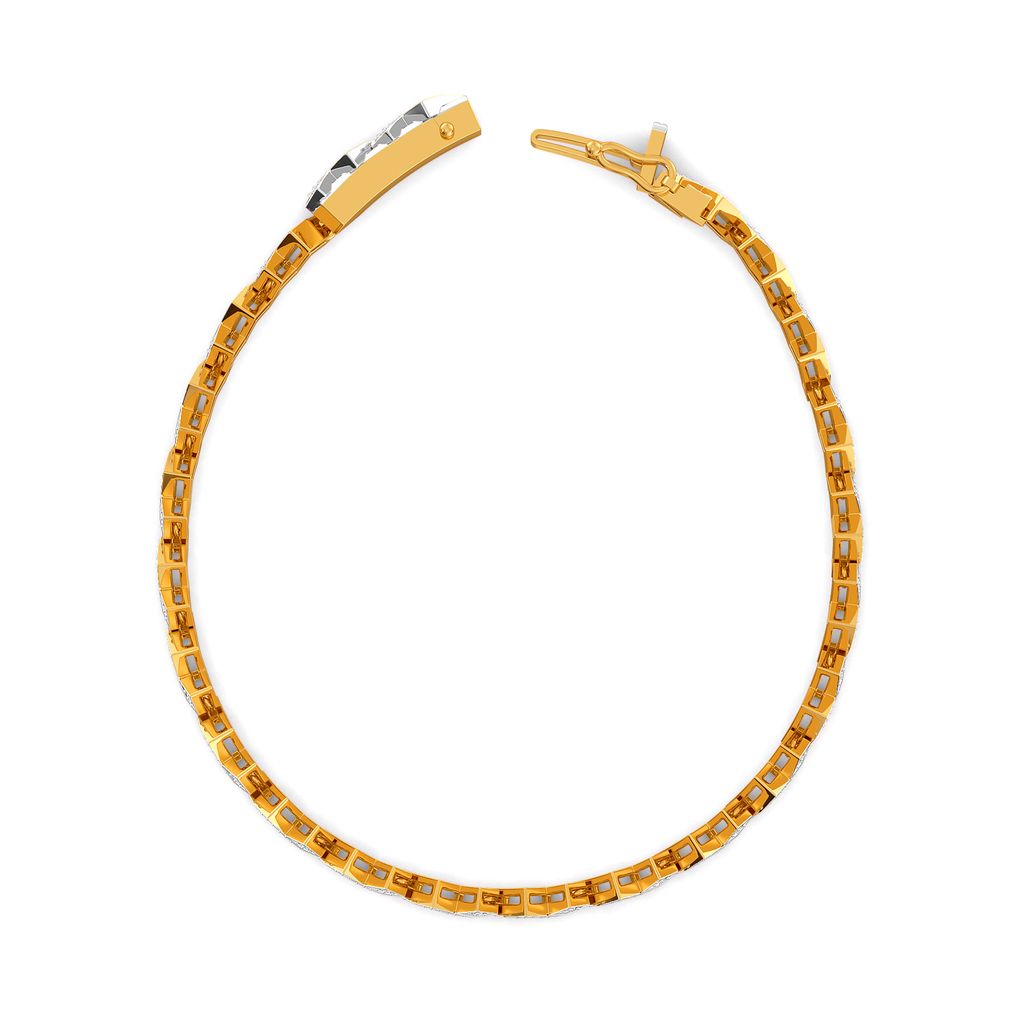 Elegant Dashes Diamond Bracelets