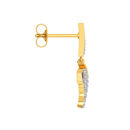 French Milieu Diamond Earrings