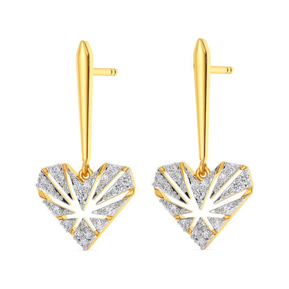 Pattern O Love Diamond Earrings