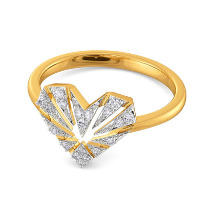 Pattern O Love Diamond Rings