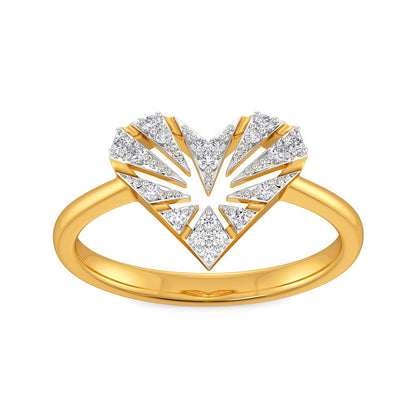 Pattern O Love Diamond Rings