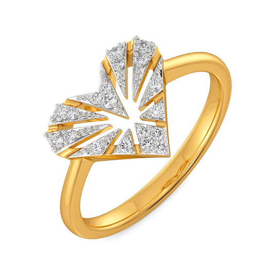 Pattern O Love Diamond Rings