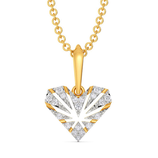 Pattern O Love Diamond Pendants