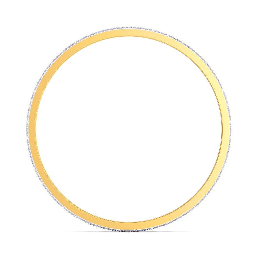 Sparkle O Square Diamond Bangles