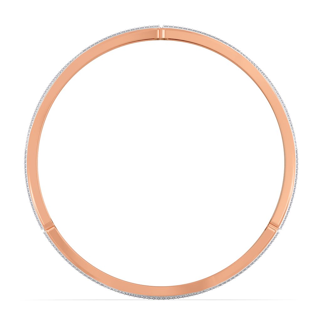 Stem to Shimmer Diamond Bangles