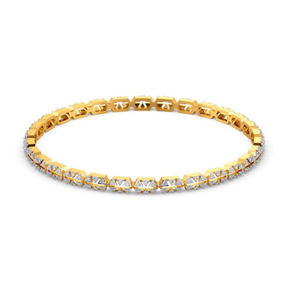 Sash Flash Diamond Bangles