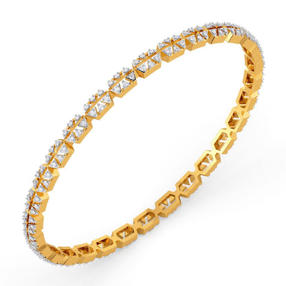 Sash Flash Diamond Bangles