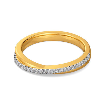 Slant Suave Diamond Rings