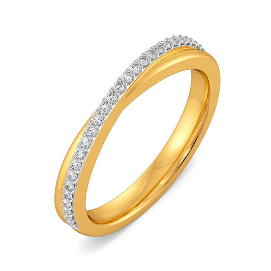 Slant Suave Diamond Rings