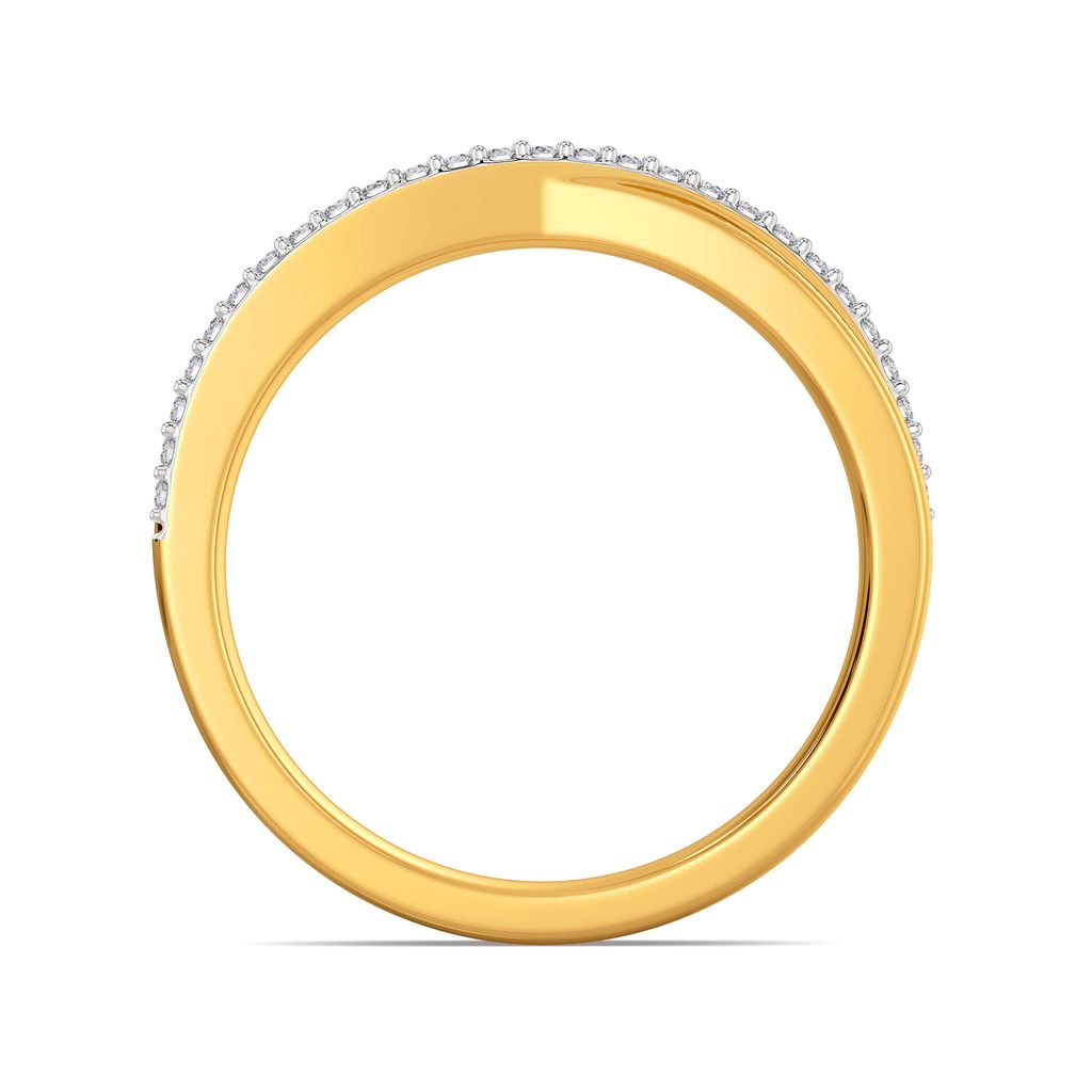 Slant Suave Diamond Rings