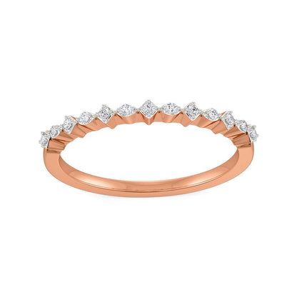 Rhomb Rosettes Diamond Rings